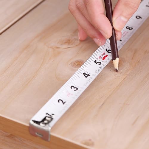 Mr. Pen- Retractable Tape Measure 25 ft, Light Brown, Easy Read - Image 6