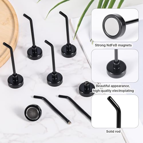 Gosknor 6pcs Large Magnetic Hooks, 2.2lb 2.8 Inch Long - Image 4