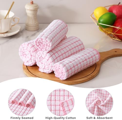 Kitinjoy Cotton 6 Pack Terry Kitchen Towels - Image 2