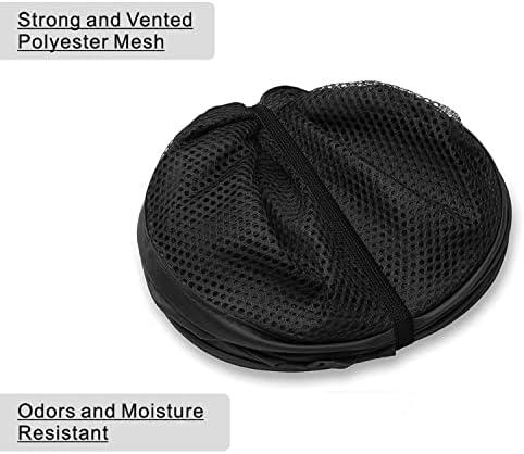 BATTOO Deluxe Strong Mesh Pop up Laundry Hamper Basket - Image 3