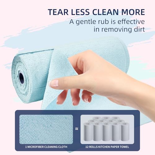 & PLUSH Microfiber Cleaning Cloth Roll - Image 7