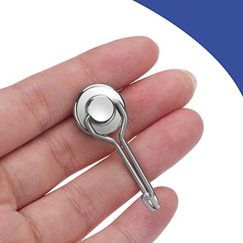 E BAVITE Swivel Swing Magnetic Hook, 30LB 20PCS Refrigerator Magnet Hooks - Image 4