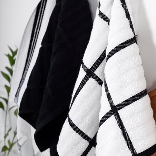 All-Clad Solid & Coordinate Kitchen Towels: Highly Absorbent, Super Soft Long - Image 5