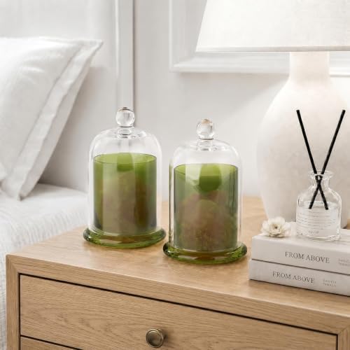 rejomiik Qtip Holder Glass Apothecary Jars - Image 6