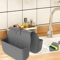 Sponge Holder for Kitchen Sink, Silicone Sink Saddle Caddy Organizer Rack by Unknown