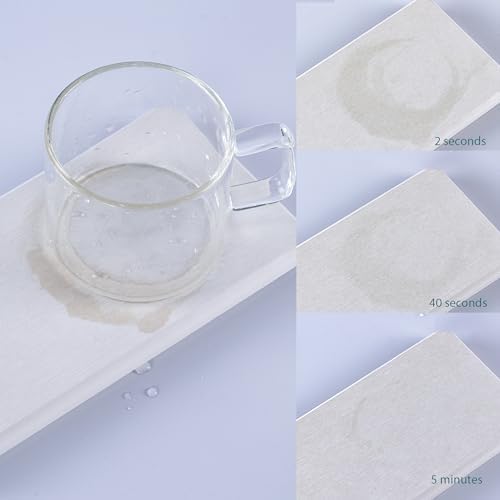 NiuYichee 2Pcs Stone Soap Trays Water Absorbing Diatomite Coaster - Image 6