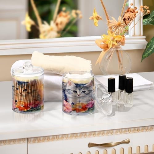 4 Pack Qtip Holder Dispenser - Image 6