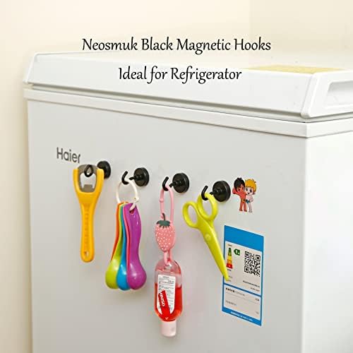 Neosmuk Magnetic Hooks for Cruise Cabins, 85lb+ Heavy Duty, 6 Pack - Image 3