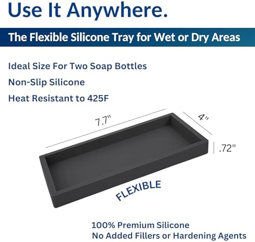 Spacewiser Countertop & Vanity Silicone Tray - Image 3
