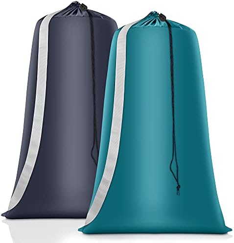 Coomee Heavy Duty Laundry Bag, 2 Pack XL Nylon Laundry Bags by Coomeelaundrybag