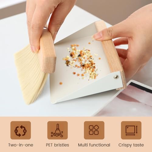 Mini Dustpan and Brush Set, Stable Dust Pans - Image 5