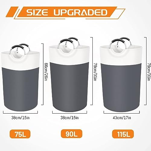 BlissTotes Laundry Basket, Laundry Hamper, Collapsible Laundry Baskets - Image 2