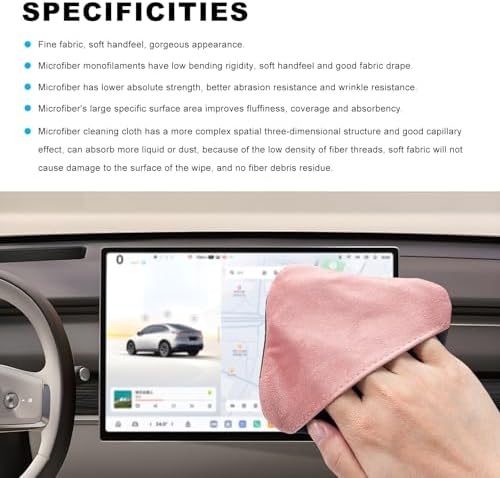 Ohleats 2PCS Car Screen Cleaner, Microfiber Cleaning Pad - Image 3