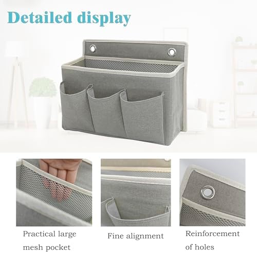 2-Pack Wall Hanging Organizer Bag/Hanging Baskets - Image 3
