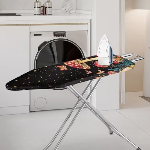 Red Mushroom Ironing Board Cover Universal Stretchy Stain Reisstant Cover - Image 2