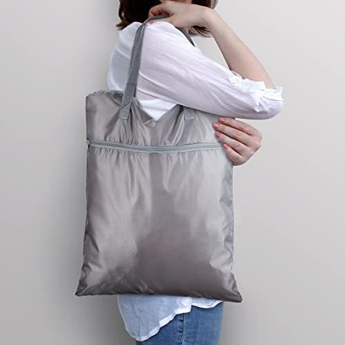 Oudain 2 Pcs Travel Laundry Bags Waterproof Dirty Clothes Bag - Image 4