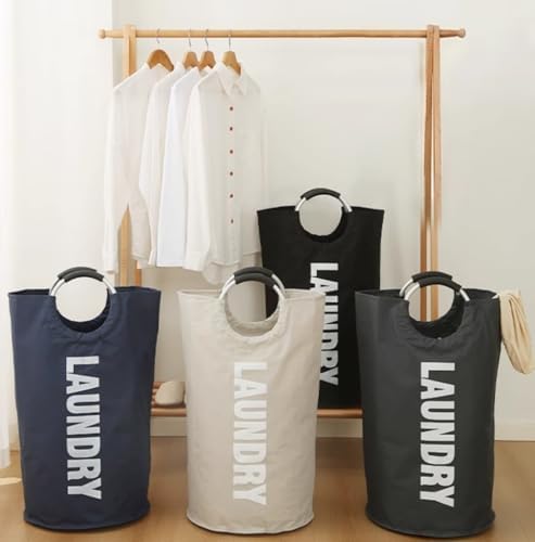 2 Pack 90L Laundry Basket, Waterproof Hamper - Image 7