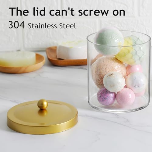 50 Oz Laundry Pods Container Clear Container w/Stainless Steel Lid - Image 7