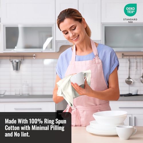 ROYALE LINENS Flour Sack Dish Towels - Image 6