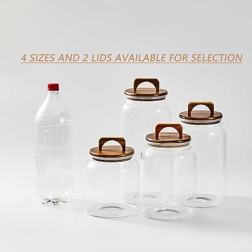 Sweejar Glass Jars for Laundry Room Organization, 90 ounce Laundry Pods - Image 3