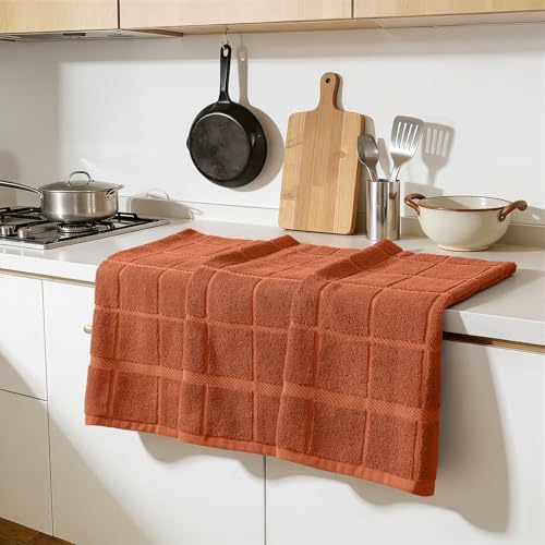 Homaxy 100% Cotton Kitchen Towels 18"x28", 8 Pack Dish Towels - Image 6