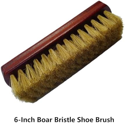 2-Pack Shoe Brush, Horsehair Brush & Boar Bristle Brush - Image 6