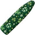 St. Patrick's Day Ironing Board Cover Fits Standard Green Polka Dot Shamrock by Daulesho