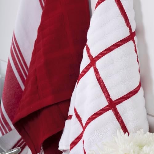 All-Clad Solid & Coordinate Kitchen Towels: Highly Absorbent, Super Soft Long - Image 5