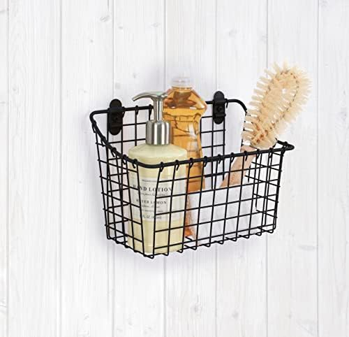 Vintage Living® Cabinet & Wall Mount Basket - Image 2