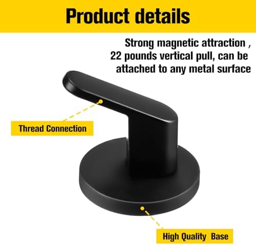 Kanayu 4 Pcs Magnetic Hooks Heavy Duty Magnetic Wreath Hanger, Magnet Tool - Image 5