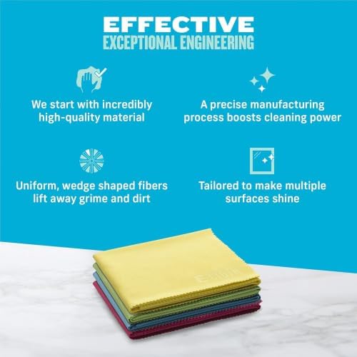 E-Cloth Glass & Polishing Cloths, Premium Microfiber Glass Cleaner, Glass and - Image 6