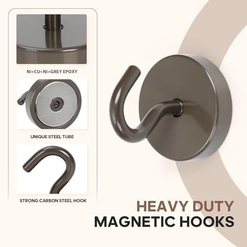Neosmuk Magnetic Hooks Steel Tube Design - Image 6