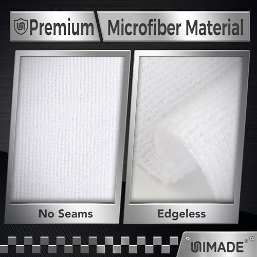 UNIMADE Shop Towels, 800 Pack Commercial Grade Work Rags Microfiber Towels - Image 3