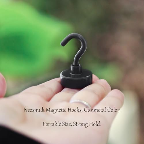 Neosmuk Magnetic Hooks for Cruise Cabins, 85lb+ Heavy Duty, 6 Pack - Image 2