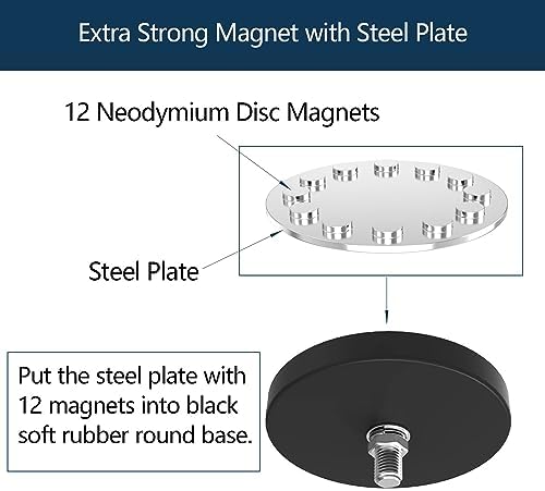 Heavy Duty Large Magnetic Hooks, Heavy Duty Magnets - Image 4