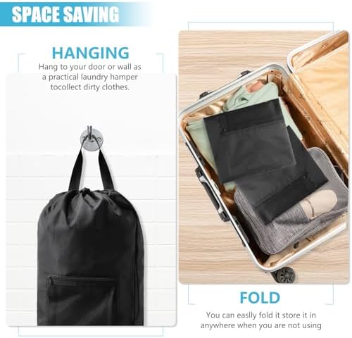 Laundry Bag Backpack, Olosar 2PCS Extra Large Travel Laundry Bag - Image 5