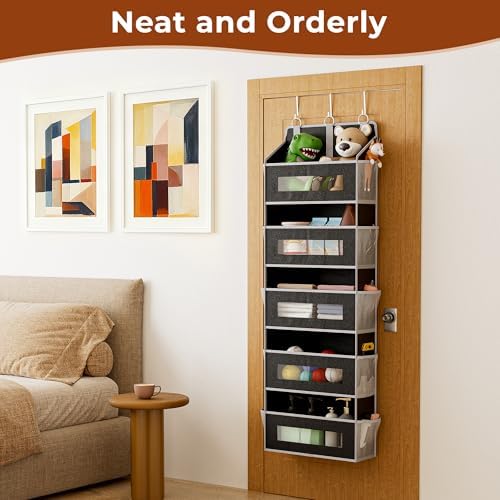 5 Tier Over the Door Organizer for Bathroom - Image 5