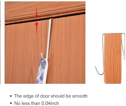 1PC Hanging Laundry Hamper Bag Over the Door Laundry Hamper Wall Hamper Large - Image 5