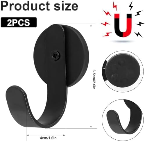 2 Pack Magnetic Wreath Hanger, Heavy Duty Magnets - Image 2