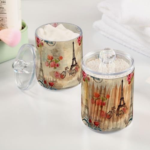 2 Pack Qtip Holder Dispenser - Image 4