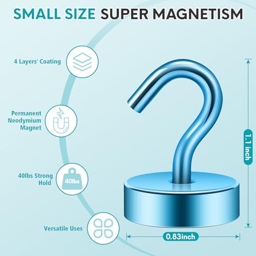 Neosmuk Magnetic Hooks Steel Tube Design - Image 5