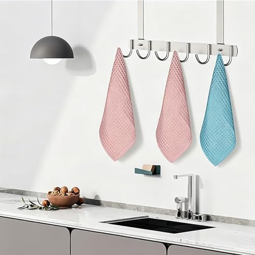 vfaejll Kitchen Towels Set 6 Pack, 100% Cotton Waffle Weave Dish Cloths & Dish - Image 6