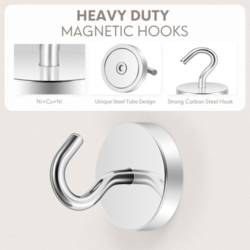 Neosmuk Magnetic Hooks Steel Tube Design - Image 5