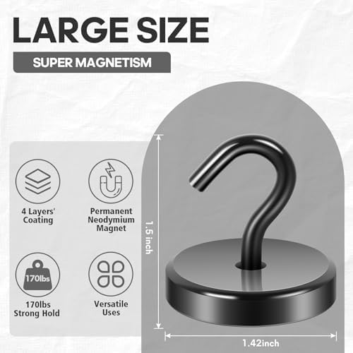 Neosmuk Magnetic Hooks Steel Tube Design - Image 6