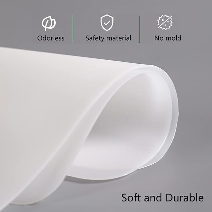 Silicone Tub Stopper Floor Drain Cover, 2 Pieces Sewer Anti-Odor Mat - Image 5