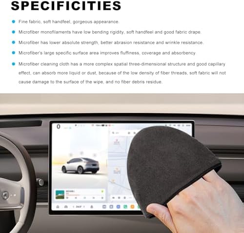 Ohleats 2PCS Car Screen Cleaner, Microfiber Cleaning Pad - Image 3