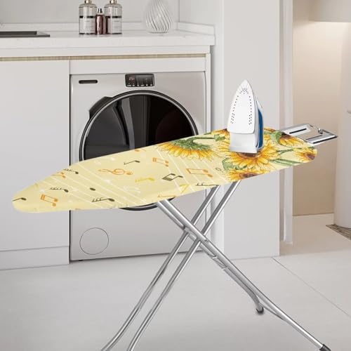 Flashideas Sunflower Note Ironing Board Cover and Pad Standard Size Ironing - Image 2