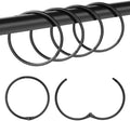 20Pcs Shower Curtain Hooks, Metal Round Shower Curtain Hooks Roman Rings by Mafegu