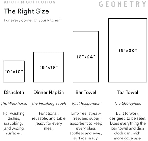GEOMETRY Kitchen Tea Towels - Image 7