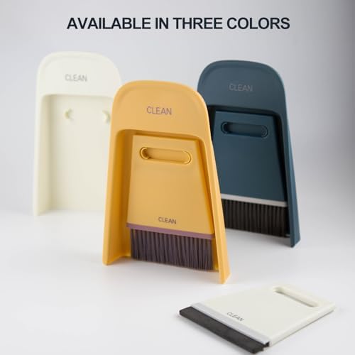 Luxflowing Portable Mini Hand Held Broom and Dustpan Combo Set - Image 4